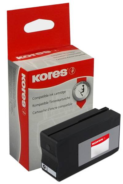 KORES Tintenpatrone 950XL schwarz CN045AEKOR zu HP OJ Pro 8100 75ml