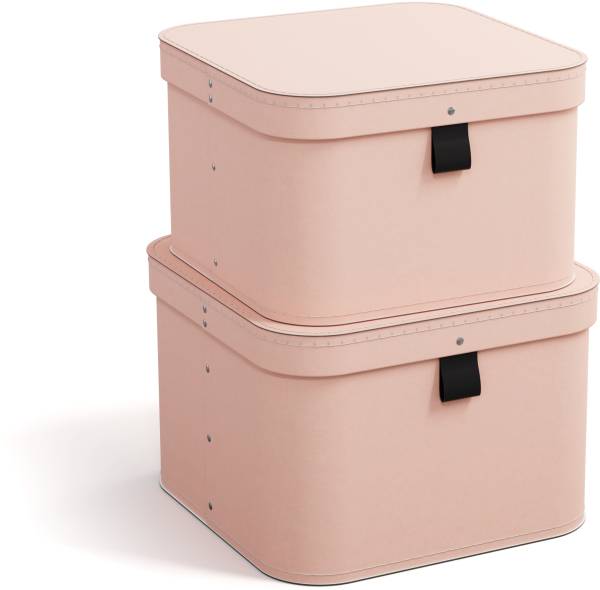 BIGSO BOX OF SWEDEN Aufbewahrungsbox Ludvig 746252133FL0 dusty pink 2er-Set