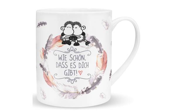 Sheepworld Universaltasse Wie schön, dass es Dich gibt! 600 ml, 1 Stück