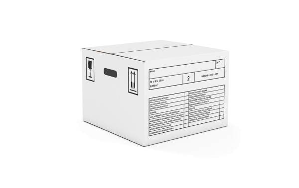 Antalis Umzugsbox 50 x 50 x 36 cm 10 Stück Weiss