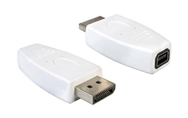 Delock Adapter Displayport – Mini-Displayport Weiss