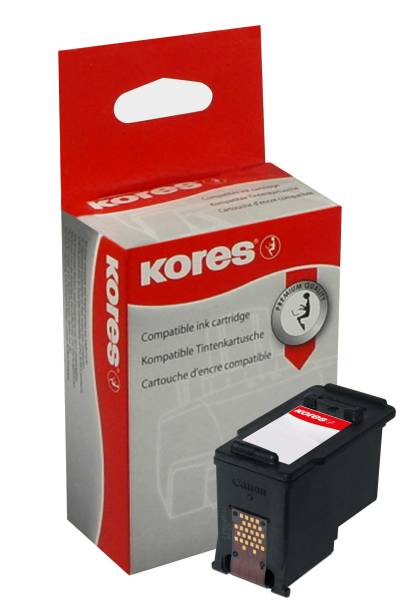 KORES Tintenpatrone XL schwarz PG-540XLKOR zu Canon PIXMA MG2150 23ml