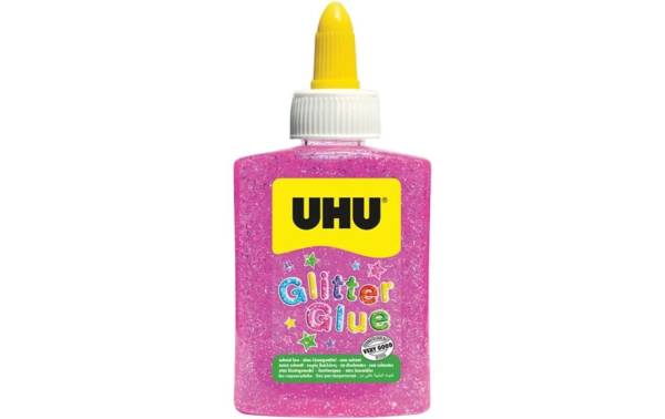 Glitter Glue pink UHU 49990