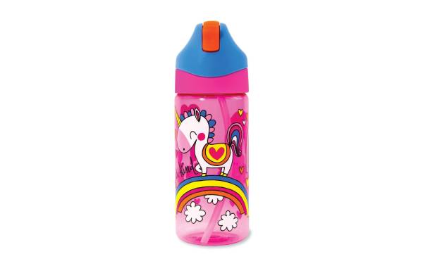 Rachel Ellen Trinkflasche Einhorn 350 ml, Blau