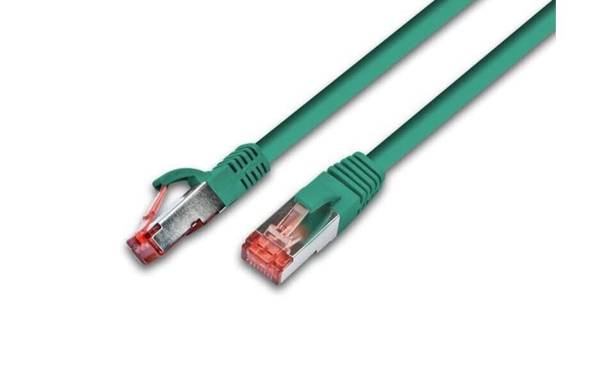 Wirewin Patchkabel Cat 6, S/FTP, 0.5 m, Grün