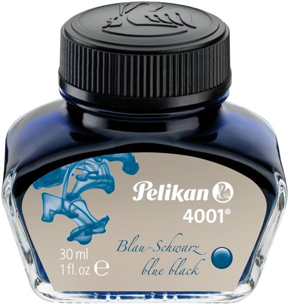 Tinte 4001 30ml blauschwarz PELIKAN 301028