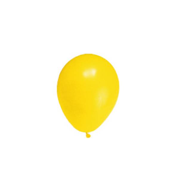 Luftballon gelb 25cm M – 10 Stück