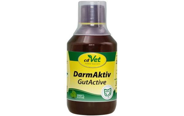 cdVet Hunde-Nahrungsergänzung DarmAktiv Hund & Katze, 250 ml