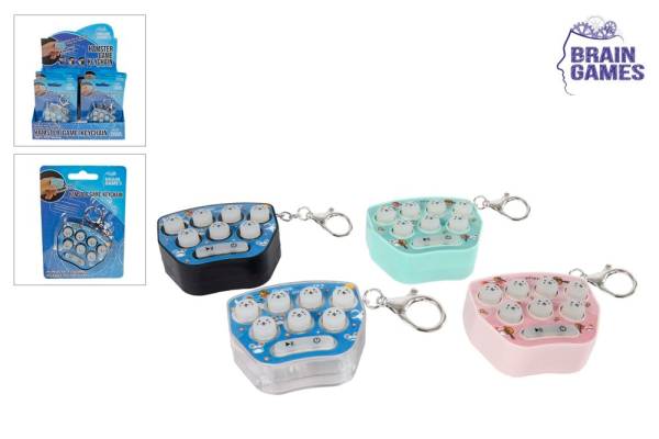 ROOST Schlüsselanhänger 621367 Hamster Game, ass. 6cm