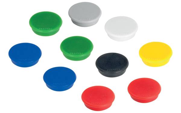 FRANKEN Haftmagnet, Haftkraft: 1.500 g, Durchm. 38 mm, sort.