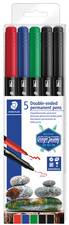 STAEDTLER Doppel-Fasermaler permanent, 36er Etui