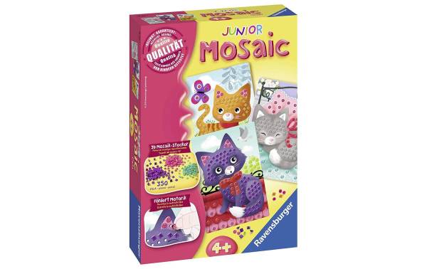 Ravensburger Bastelset Mosaic Junior Katzen