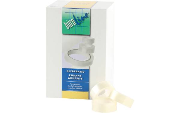 Büroline Klebeband 19 mm Transparent, 24 Stück