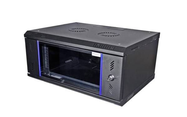 Wirewin Wandschrank 600X450X4U Pro 2nd Gen FP 19 / 4HE / Schwarz