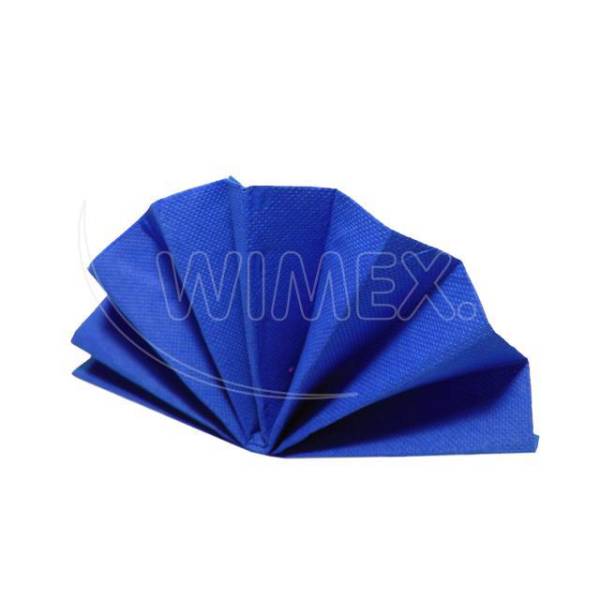 Serviette (PAP FSC Mix) DekoStar dunkelblau 40 x 40 cm – 40 Stück