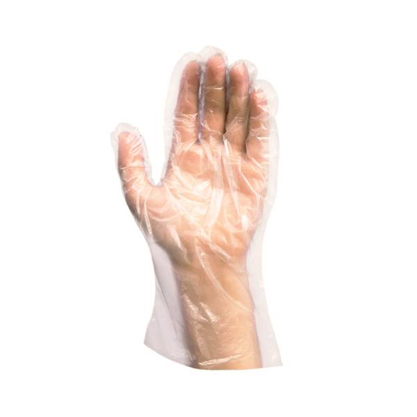 Handschuh (HDPE) Einweg transparent L geblockt - 100 Stück