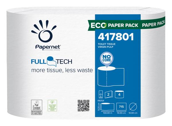 FullTech Toilettenpapier ohne Hülse
