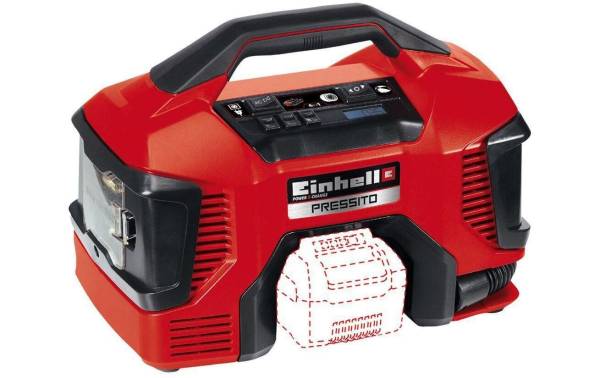 Einhell Akku-Kompressor Hybrid Pressito Solo