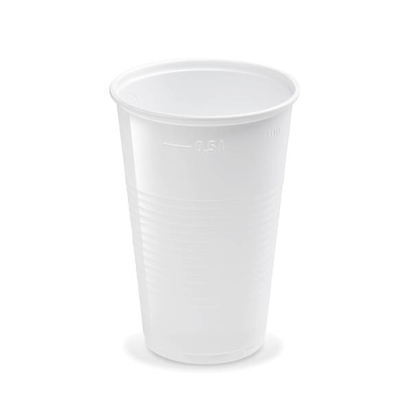 Trinkbecher (PP) weiß 95mm 0,5L – 10 Stück