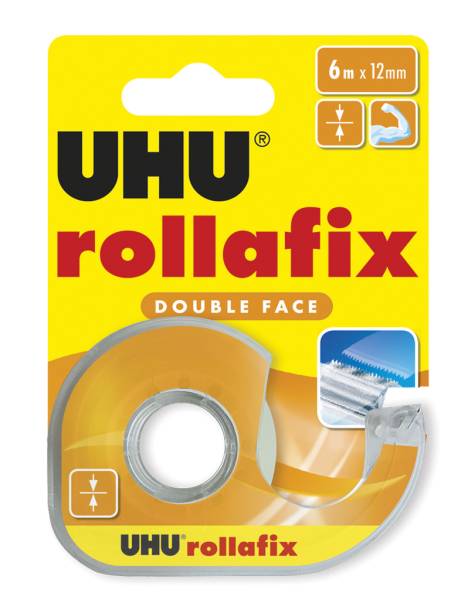 Double Face Tape 6mx12mm Posterband UHU 981016