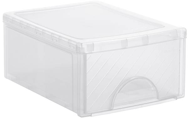 Frontbox 25.5x35x14.5cm transparent ROTHO 176789000