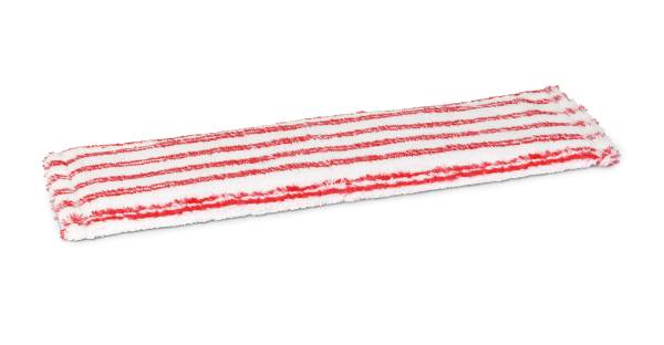 50x Microfaser Mopp Sanitär rote harte Borsten Tasche Farbcodierung weiss/rot…