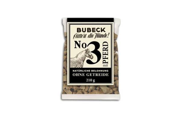 Bubeck Hundekuchen No. 3 mit Pferd, 210 g
