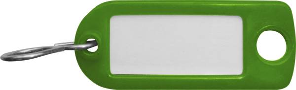 Schlüssel-Anhänger GR grün 100 Stück RIEFFEL 8034FS
