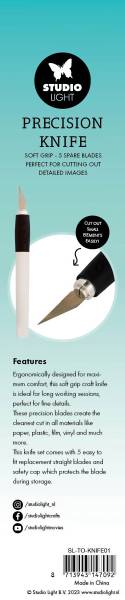 SIZZIX Skalpell 1.6×15.6×1.6cm KNIFE01 5 Klingen