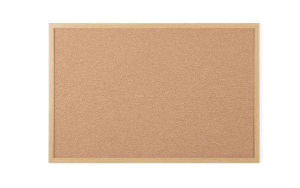 Bi-Office Pinnwand 90 cm x 60 cm, Braun