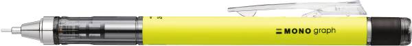 TOMBOW Druckbleistift 0.70mm SH-MG53-R7 MONOgraph, neon gelb