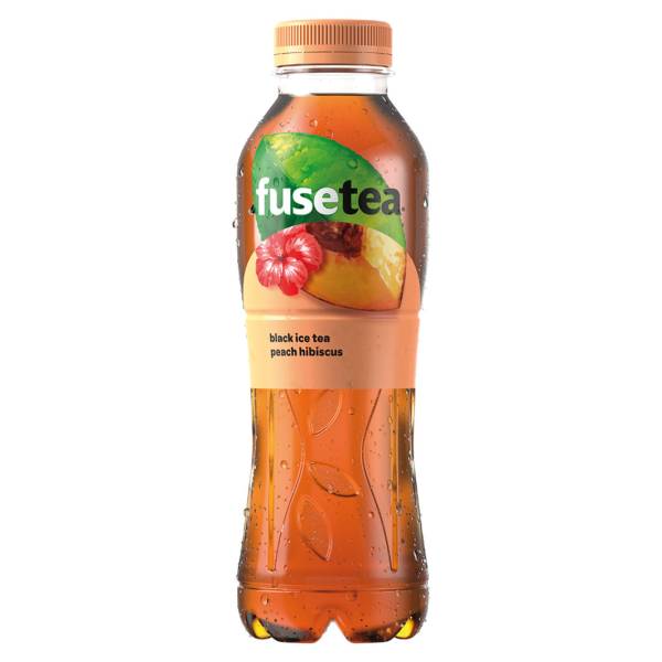 Fuse Tea Peach Hibiscus 50cl Pet, Pack à 6 Flaschen