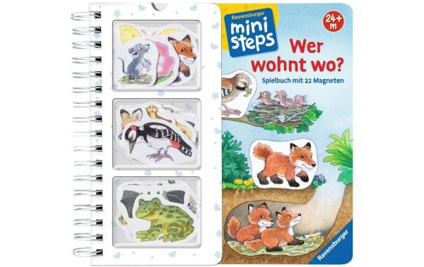 Ravensburger Bilderbuch ministeps: Wer wohnt wo?