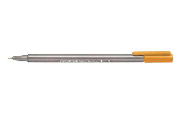 Staedtler Fineliner Triplus 334 0.3 mm, Goldocker