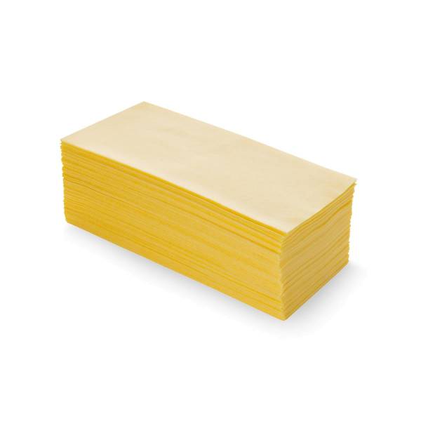 5x Staubbindetuch imprägniert ca. 52g/m² 50er gelb 600x600mm