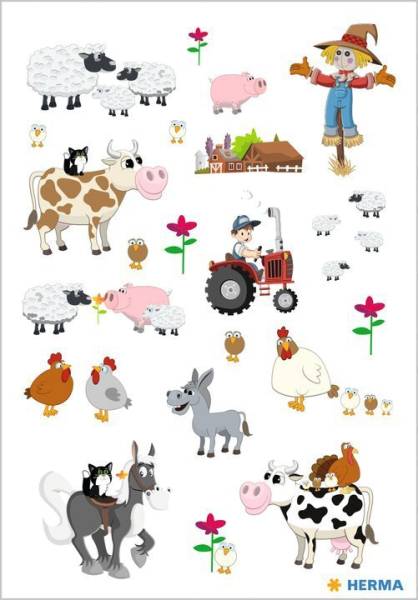 HERMA Sticker DECOR 'Kleine Farm'