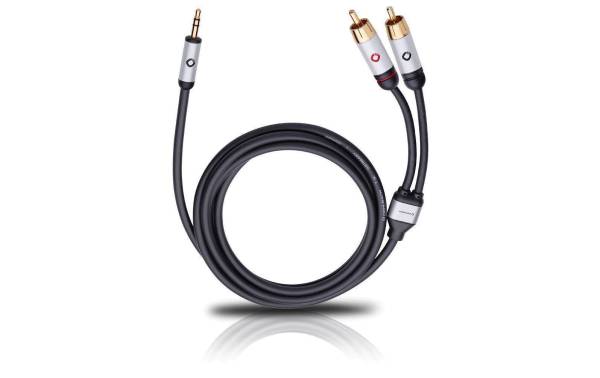 Oehlbach Audio-Kabel 3.5 mm Klinke - Cinch 3 m