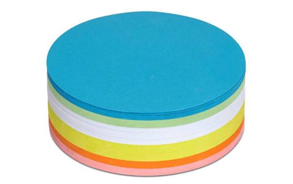 Maul Moderationskarten 14 cm rund, 250 Stück