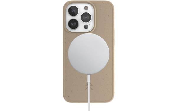 Woodcessories Back Cover Bio Case MagSafe iPhone 14 Pro Taupe