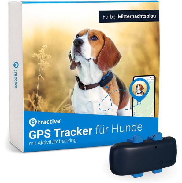Tractive Hunde Tracker GPS DOG 4 - midnight blue