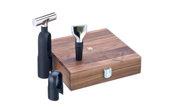 WMF Korkenzieher Set, 3-teilig, Walnuss