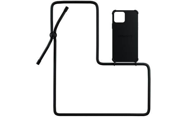 Urbany&#039;s Necklace Case iPhone 12 / 12 Pro All Black Matt