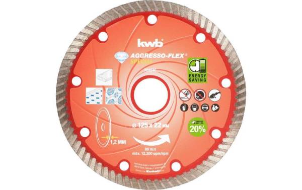 kwb Trennscheibe Akku-Top Diamant 125mm