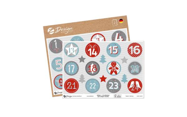 AVERY ZW. Zweckform ZDesign Trend Sticker WEIHNACHTEN