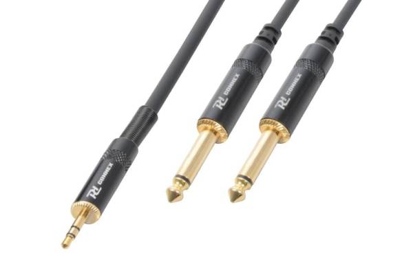 PD Connex Audio-Kabel CX86-3 3.5 mm Klinke - 6.3 mm Klinke 3 m