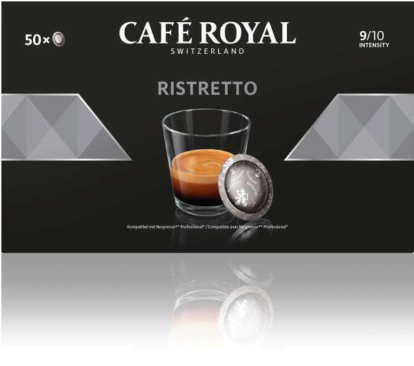 Café Royal Office Pads Ristretto, 50 Pads pro Box
