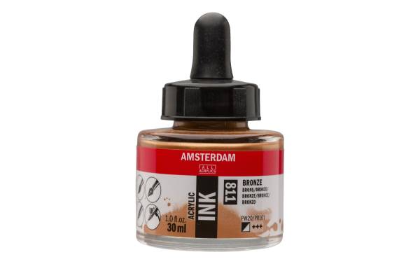 Amsterdam Acryltinte 30 ml, Bronze