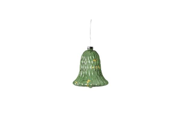 Sirius Weihnachtskugel Luna Glocke, Ø 9 cm, Grün
