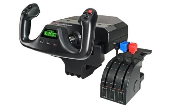 Logitech Simulations-Controller G Saitek Flight Yoke System