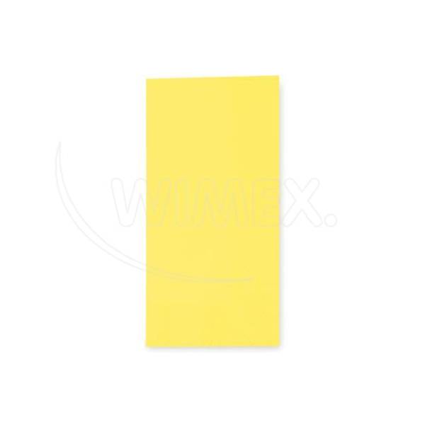 Serviette 1,8 Falz 3-lagig gelb 33 x 33 cm – 250 Stück
